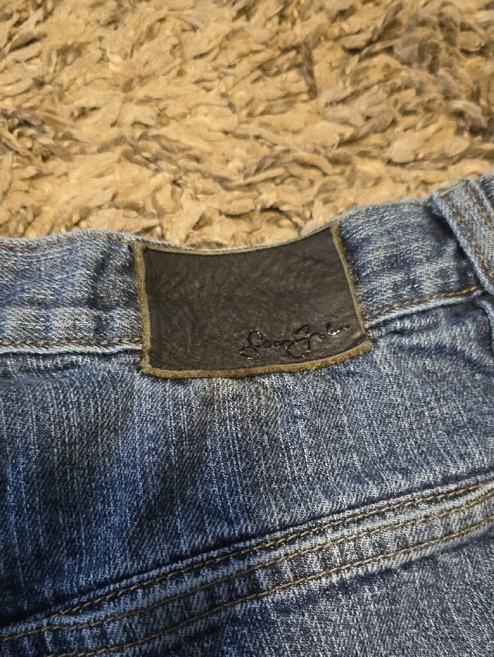 Sean John Light Blue Straight Jeans - Picture 5 of 7